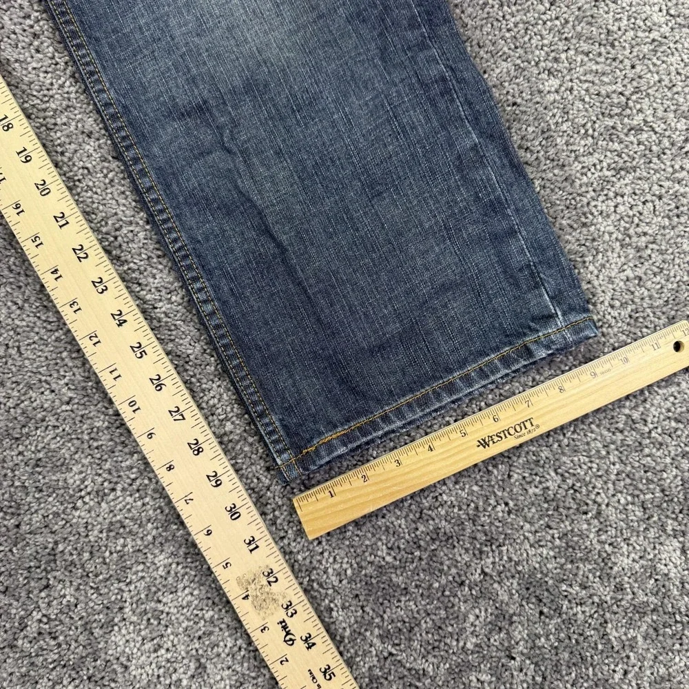 Levis 559 Jeans Mens 40x32 Blue Relaxed Straight Denim Medium Wash Casual